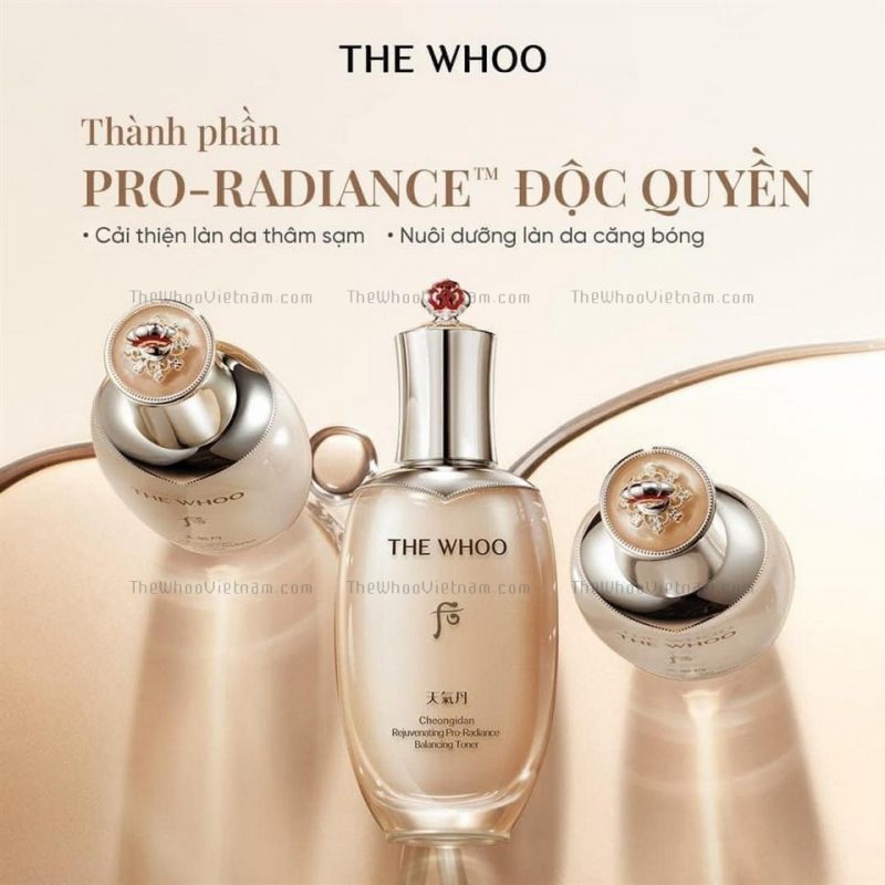 Whoo Cheongidan Radiant Pro Radiant 2pcs Set