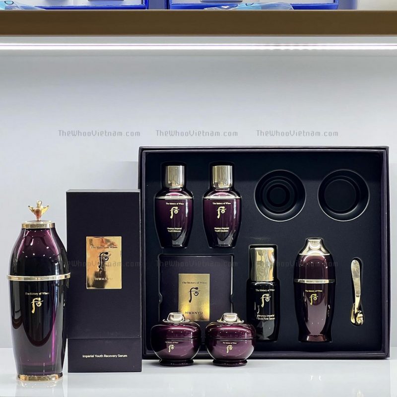 Bộ Tinh Chất Whoo Hwanyu Imperial Youth Recovery Serum Special Set