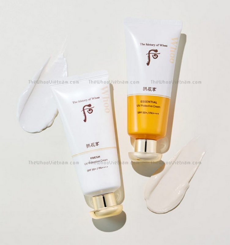 Kem Chống Nắng Whoo Gongjinhyang Fresh Sun Cream SPF50+/PA++++