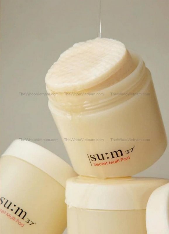 Bông Tẩy Trang Dưỡng Chất Su:m37 Secret Toner Pad