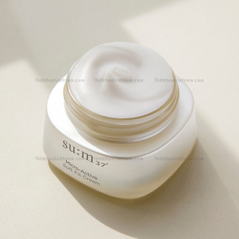 Kem dưỡng da Su:m37 Micro Active Soft Fit Cream 50ml