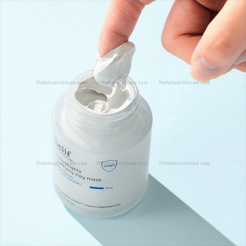 Mặt Nạ Đất Sét Belif Super Knights- Purifying Clay Mask