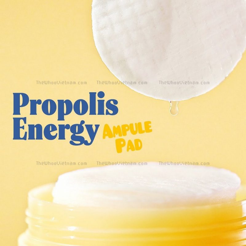 Miếng Pad Dưỡng Ẩm CNP Laboratory Propolis Energy Ampule Pad 70ea