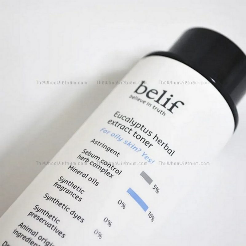 Nước Hoa Hồng Khuynh Diệp Belif Eucalyptus Herbal Extract Toner