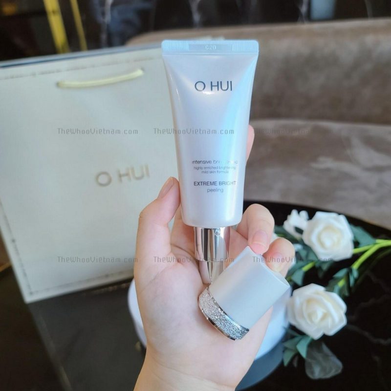 Tẩy tế bào chết dưỡng trắng da Ohui Extreme White Bright Peeling